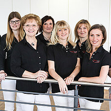 Team der Verwaltung unserer Zahnarztpraxis